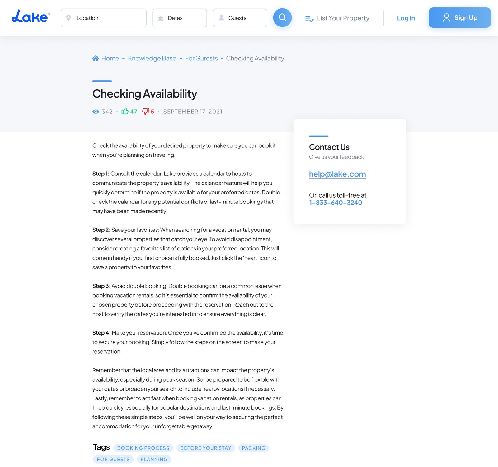Published Knowledge Base Article in BasePress
